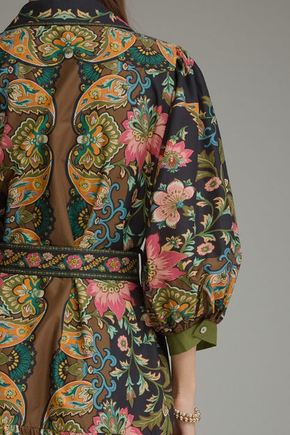 Gypsy Bloom Midi Dress