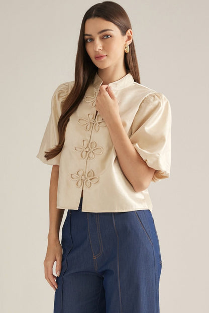 Champagne Charm Top