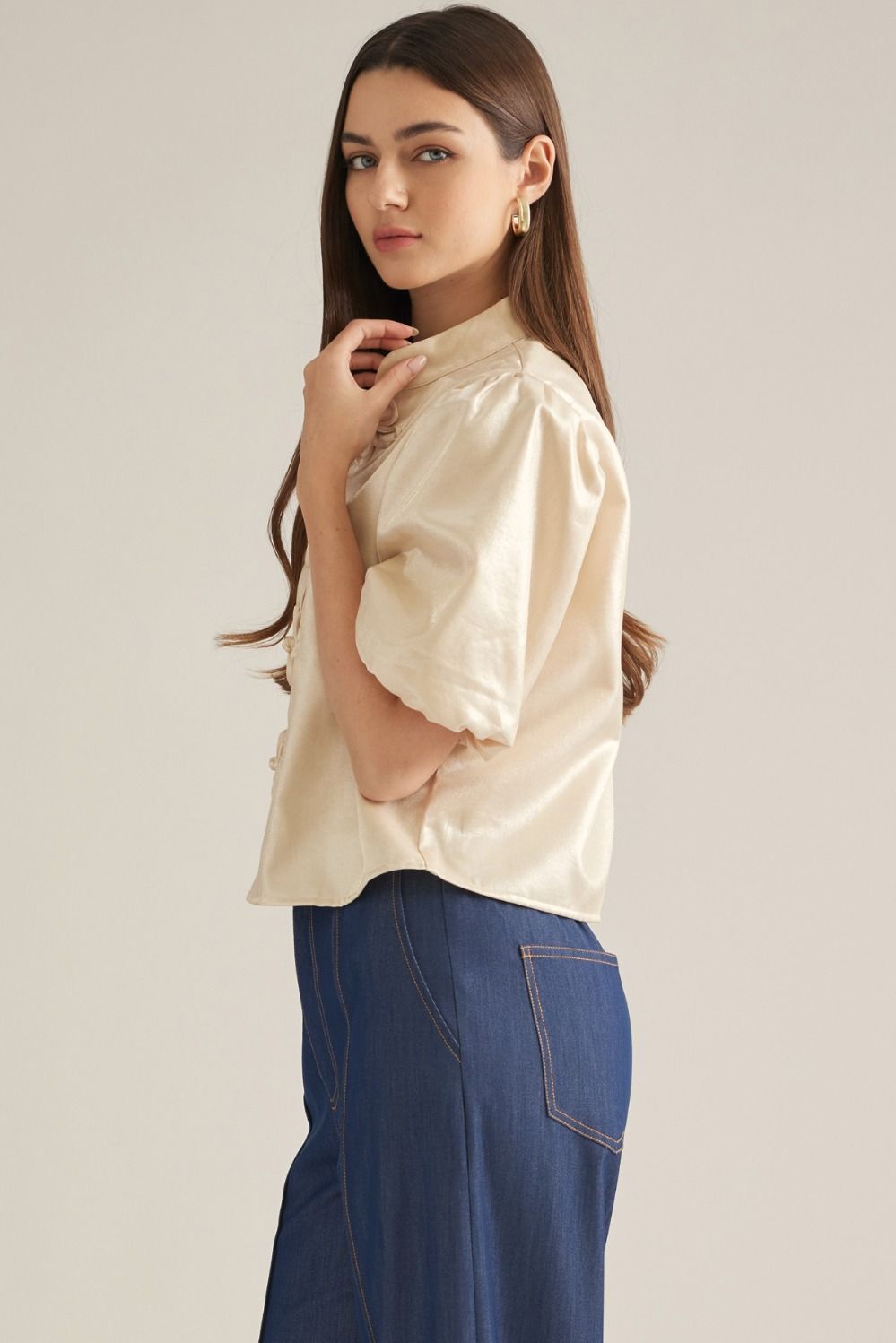 Champagne Charm Top