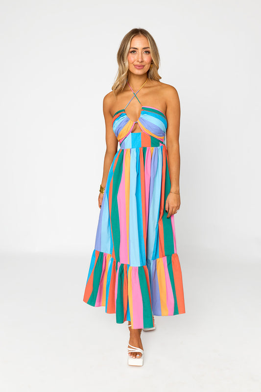 Gerty Jelly Beans Midi Dress - FINAL SALE