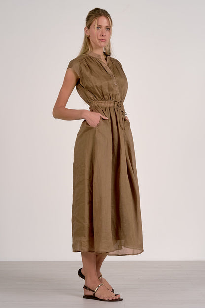 Caramel Midi Dress - FINAL SALE