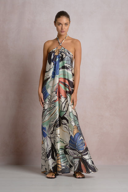 Moody Tropics Maxi Dress
