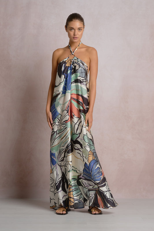 Moody Tropics Maxi Dress - FINAL SALE