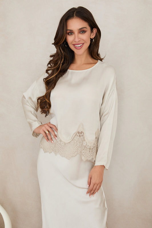 Athena Lace Top