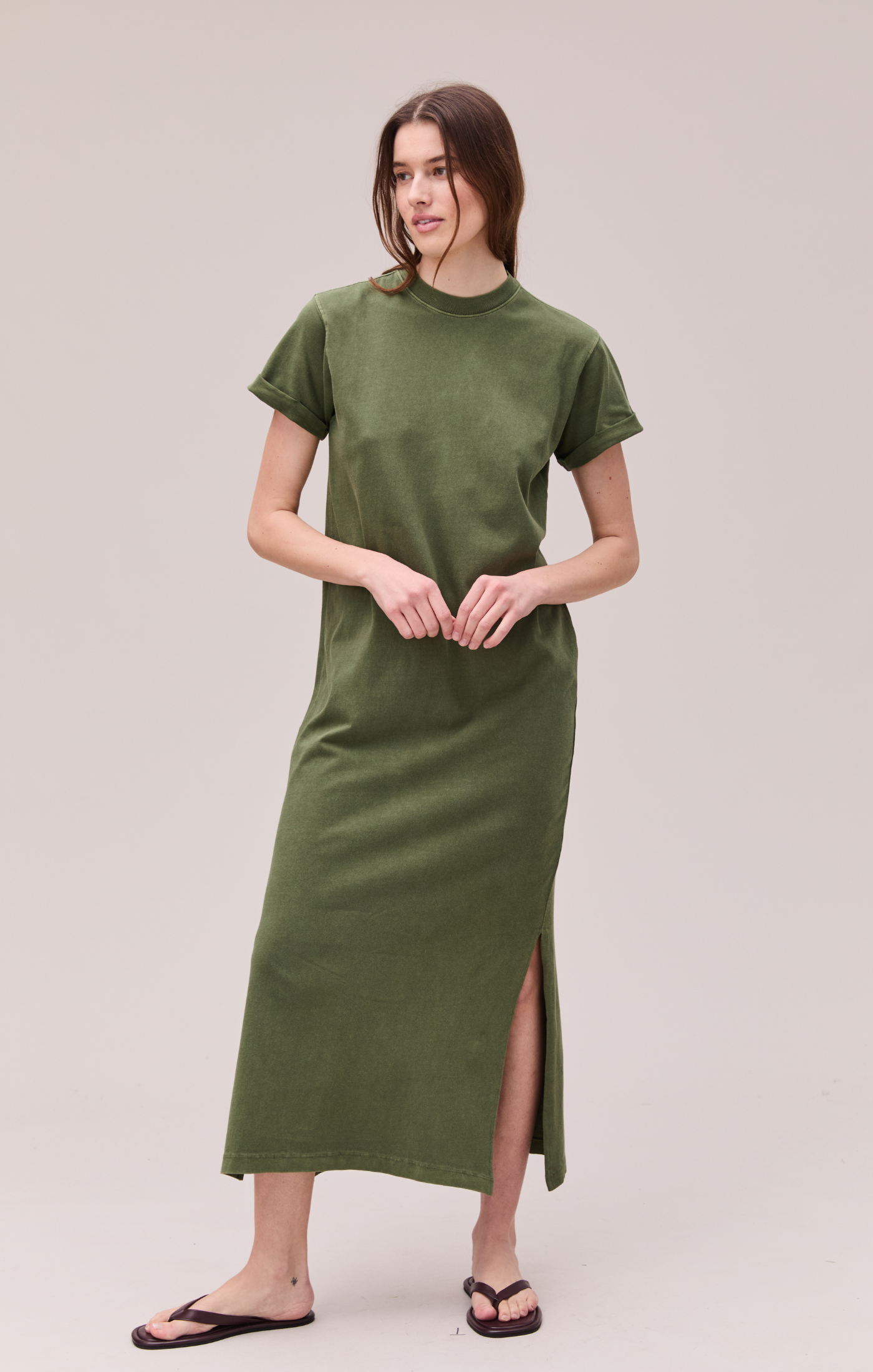 Relaxed Tee Maxi Dress