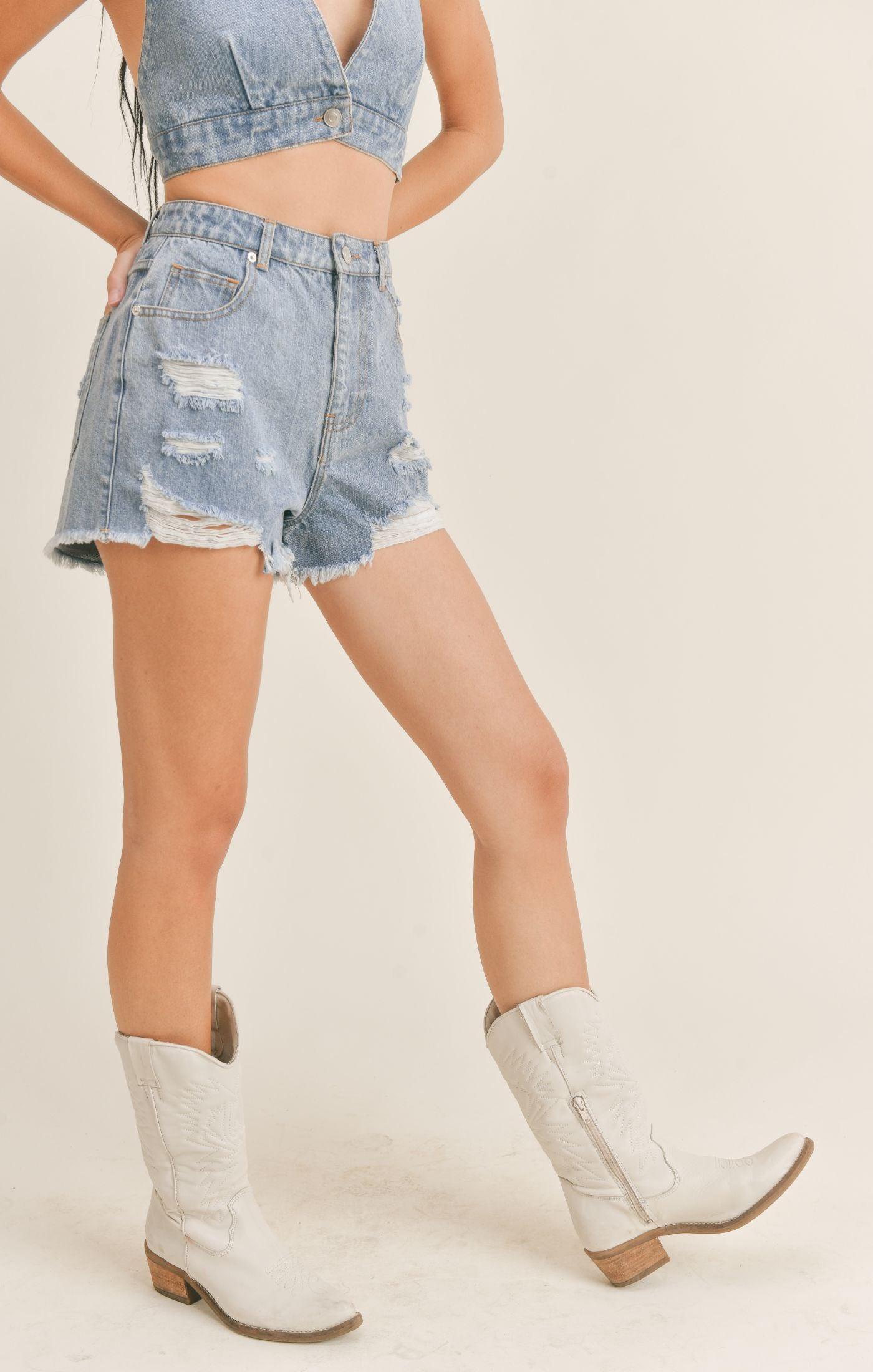Summer Love Denim Shorts