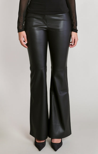 Lennon Faux Leather Flares