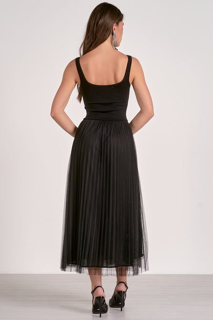 Tulle Skirt Midi Dress - FINAL SALE