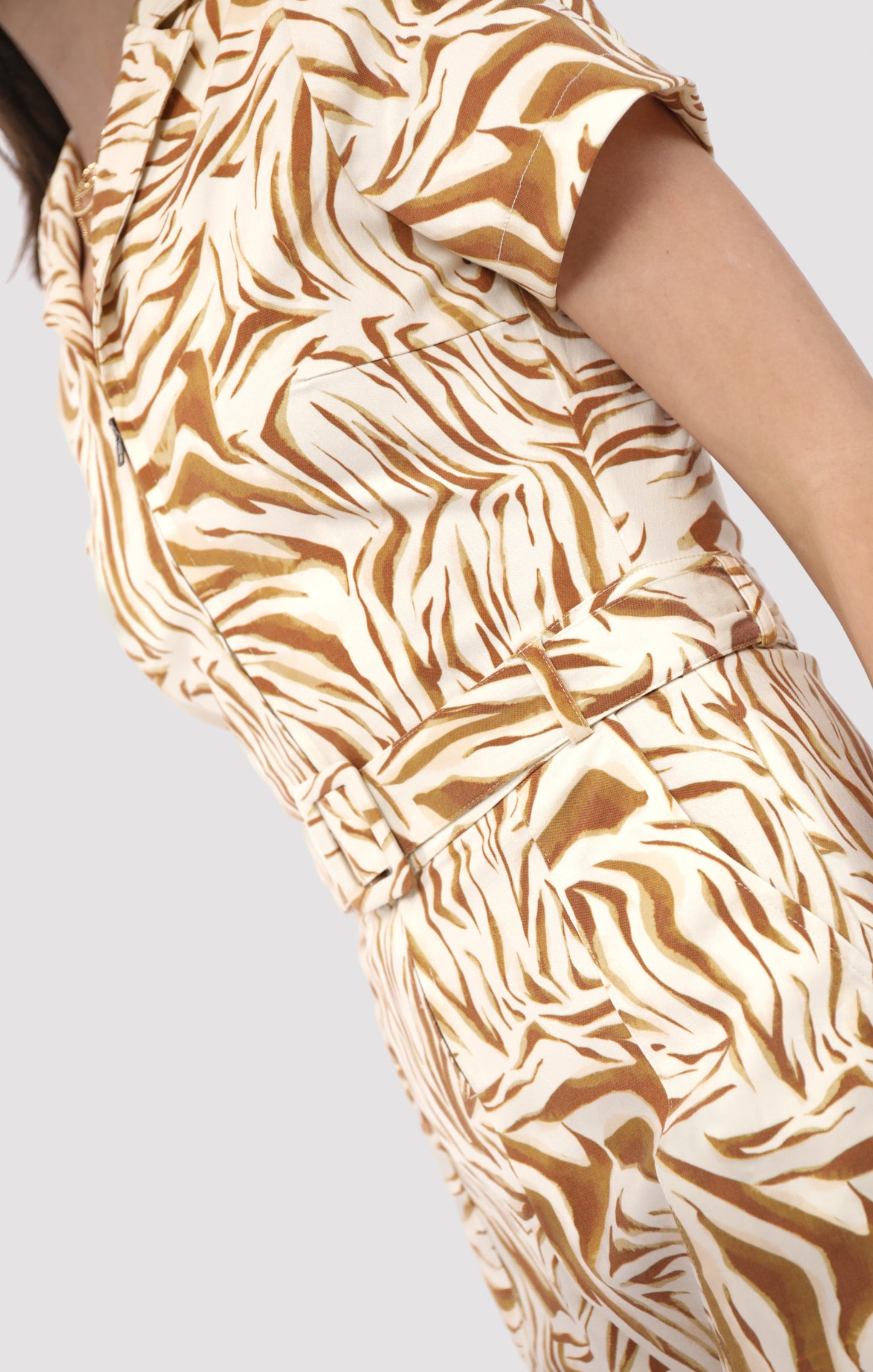Tiger Stripe Jumpsuit - FINAL SALE