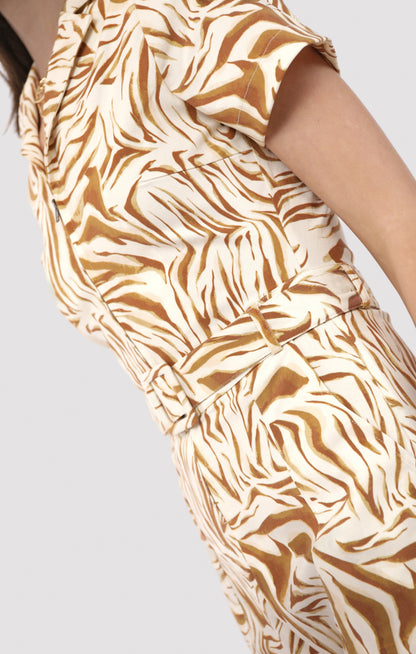 Tiger Stripe Jumpsuit - FINAL SALE
