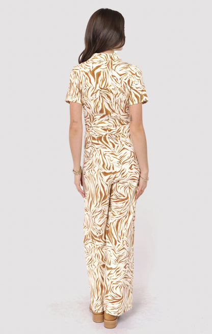 Tiger Stripe Jumpsuit - FINAL SALE
