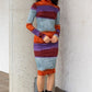 Watercolor Ribbed Midi Dress - FINAL SALE