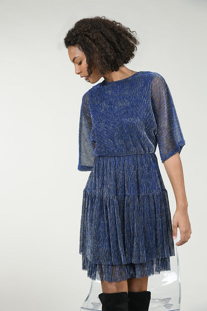 Blue Shimmer Dress