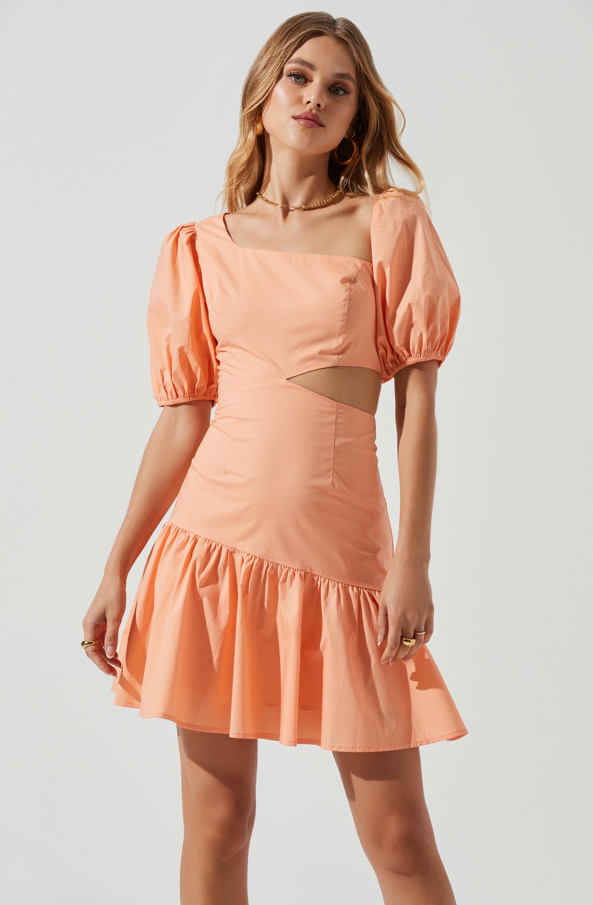 桜 印 Mayfair Ruffled Dress | southbayplanning.com