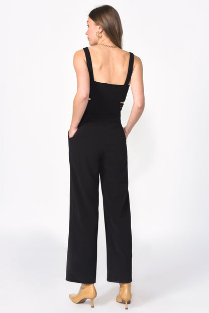 Glo Strappy Crepe Jumpsuit - FINAL SALE