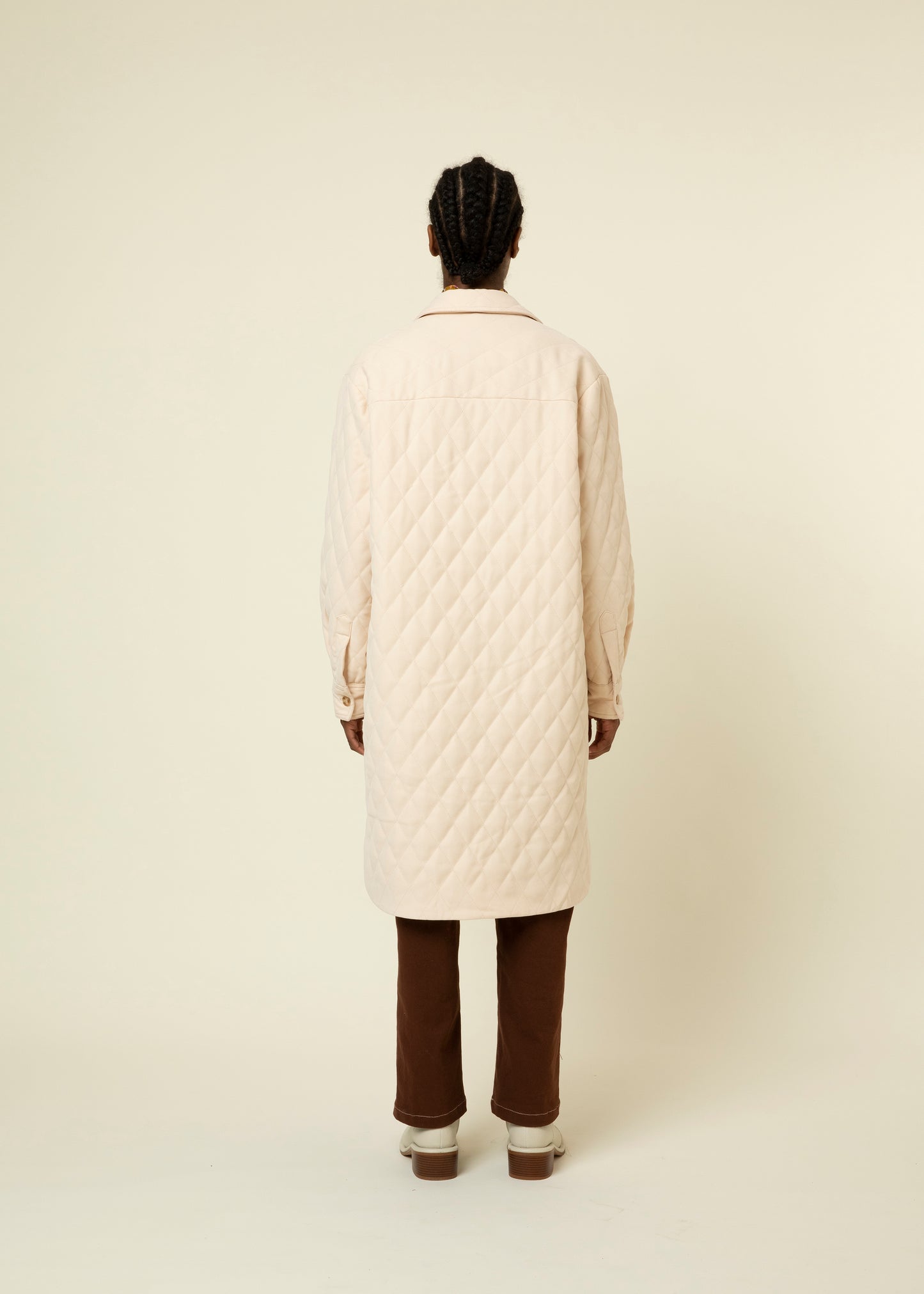 Violaine Quilted Coat - FINAL SALE