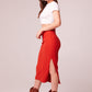 Renee Rust Knit Midi Skirt - FINAL SALE
