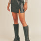 Katy Vegan Leather Skirt - FINAL SALE